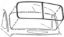 Picture of Windshield Seals, Closed Car, 1940, 01A-7003110/11