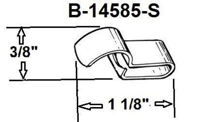 Picture of Wiring Frame Clip, Small, B-14585-S