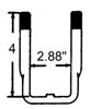 Picture of Rear Spring U-Bolt,  B-5705-S