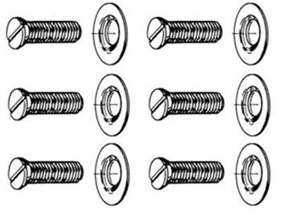 Picture of Door Hinge Screw & Nut Kit, A-46300-ASW