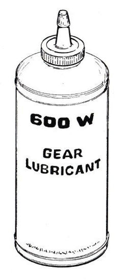 Picture of 600W Transmission & Rear Axle Oil, 1928-1948, M-400
