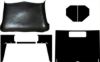 Picture of Upholstery Kit, ABS, Black, 1940-47 Pickup, FORD-4047-TIF-ND