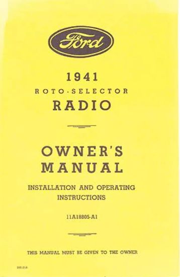 Picture of Radio Installation Handbook, 1941, VB161