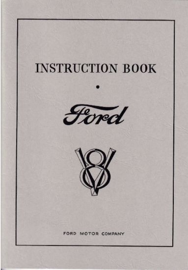 Picture of 1932 Ford V8 Instruction Book, VB56