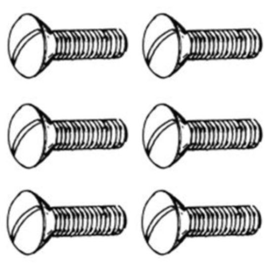 Picture of Door Hinge Screw Kit, B-80006-D