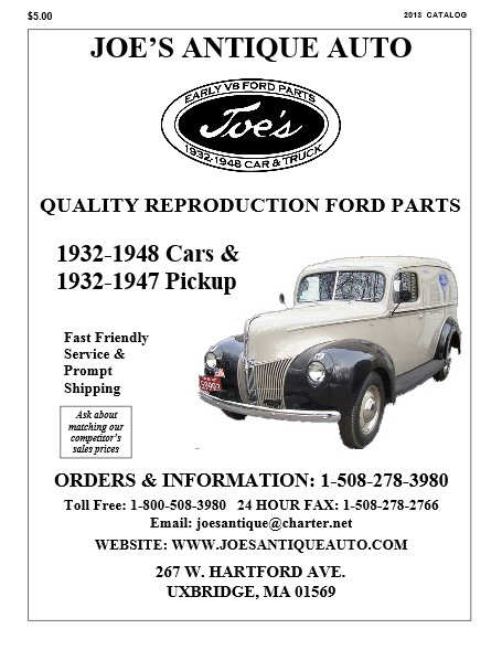 Catalog Download. Joe's Antique Auto Parts